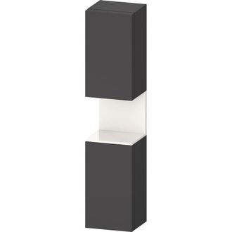 Duravit Qatego Armario Alto, Puerta Bisagra Derecha, - Duravit