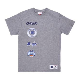 Mitchell & Ness Hombre, Camisetas, Gris, Talla: S