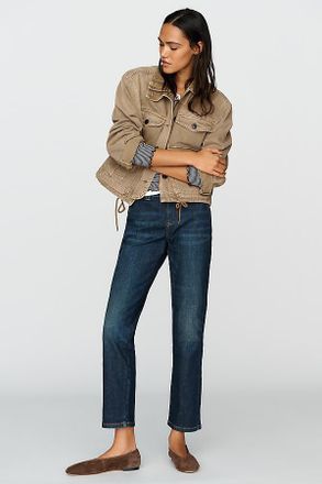 Pilcro Indie Low Rise Slim Straight-Leg Jeans