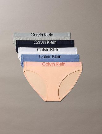 Calvin Klein 5 Pack Bikini Briefs - Maximum Cotton