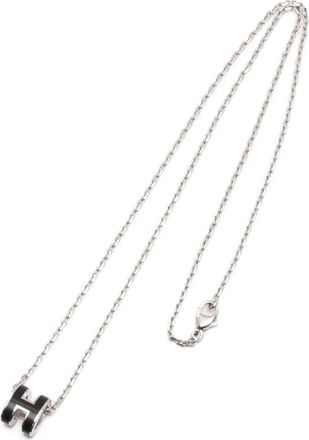 Herm&egrave;s Collana Pop H mini anni 2010 - Argento