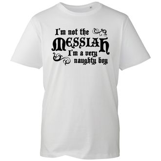 Generic Im Not The Messiah T-Shirt, Playful Rude Phrase Inspired Print, Lighthearted Adult Humour Style, Trendy Casual Wear, Unisex Tee Top (White, M)