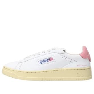 Autry (WMNS) Autry Dallas Low Nubuck Goatskin White Pink ADLW-NG04