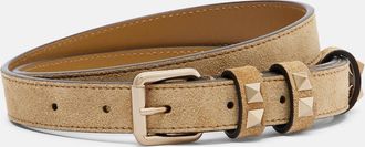 Valentino Garavani Rockstud suede belt