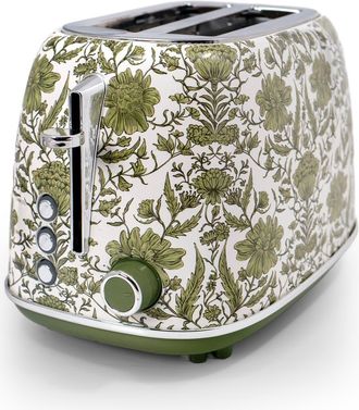 Dwell Studio Floral Print Toaster in Green at Nordstrom Rack