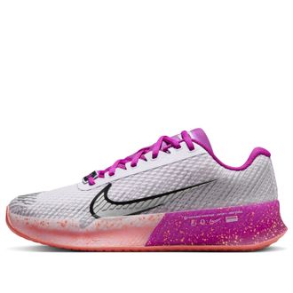 Nike (WMNS) Nike Court Air Zoom Vapor 11 HC Premium Barely Grape Metallic Silver FQ7266-500
