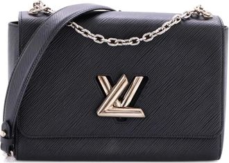 Louis Vuitton Twist Epi leren GM schoudertas - Zwart