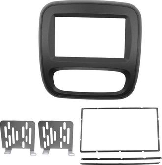 OEM Kit De Panel De Radio Est&eacute;reo Para Coche De 2 Din Compatible Con Renault Trafic Y Opel Vivaro 2015+