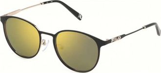 Fila Womens SFI217-52301G SFI217 55 52301G Sunglasses - Black - One Size