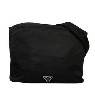Prada Pre-owned Vintage Crossbody Bag - Dames - Pre-owned - Zwart - Maat: ONE Size Nylon