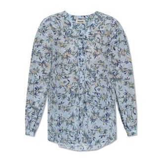 Zadig&Voltaire Dames, Blouses & Shirts, Blauw, Maat: M Viscose