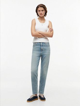 Tommy Hilfiger Ultra High Rise Tapered Mom Jeans