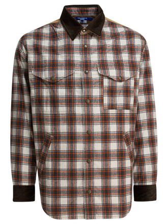 Junya Watanabe Check Overshirt Jacket