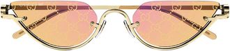 Gucci Sunglasses Gg1603 S 004 Gold/Yellow Unisex