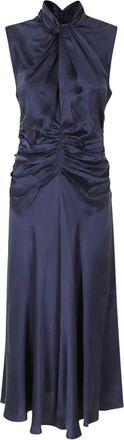 Isabel Marant Vestido Delfi - Dresses - Mujer - Azul - XS