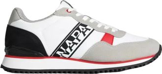 Napapijri Donkerblauwe S3 Cosmos Sneakers - Heren - Sneakers - Veelkleurig - 44 EU - Leer - Schoenen