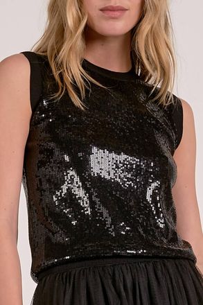 Elan Divine Top In Black