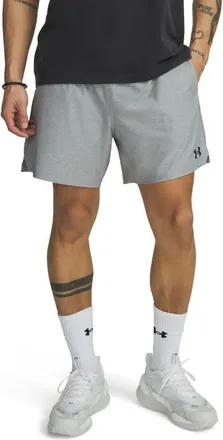 Under Armour Vanish Knit Heather Shorts in Mod Gray/black at Nordstrom, Size Xxx-Large
