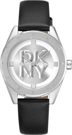 DKNY Womens DK1L016L0015 Ladies Chambers Watch - Silver - One Size