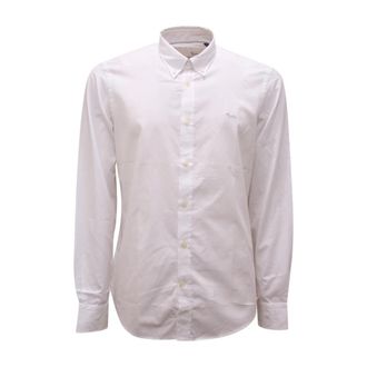 Harmont & Blaine Cr 1043 N11759 Shirt - Heren - Zakelijke Overhemden - Wit - 2XL - Katoen - Overhemden
