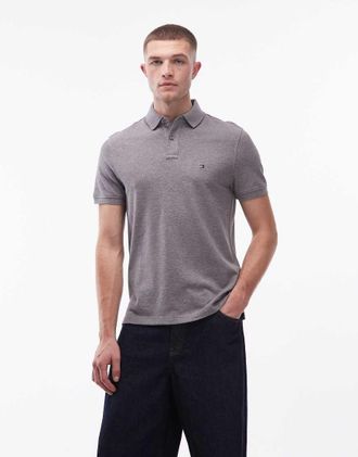 Tommy Hilfiger 1985 - Polo regular fit grigia-Grigio