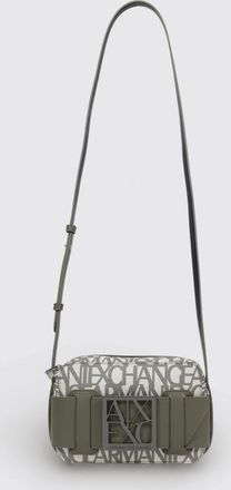 A|X Armani Exchange Borsa Armani Exchange in canvas con logo all over