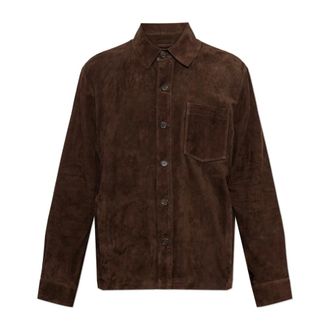 Arma Camicia in camoscio Dino - - Jackets - Uomo - Marrone - L