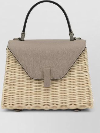 Valextra iside small leather tote bag