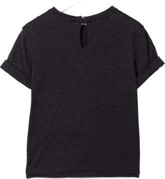 Brunello Cucinelli Kids Slogan-Print Cotton T-Shirt Aw21 G