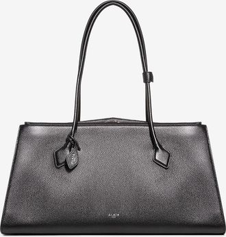 Alaia Shopper aus fein genarbtem Leder Le Teckel