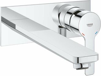 GROHE M&eacute;langeur lavabo lin&eacute;aire 2 trous, montage mural, saillie - Grohe