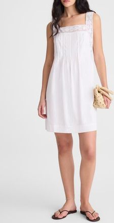 Madewell The Sophie Minidress in White at Nordstrom, Size Xx-Large