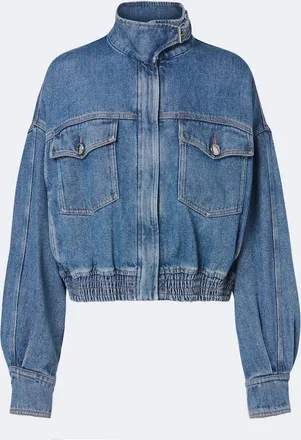 Sportmax Denim bomber jacket
