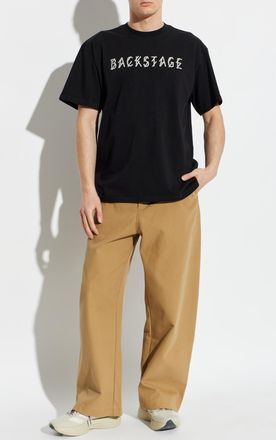 44 Label Group T-shirt With Logo, Mens, Black