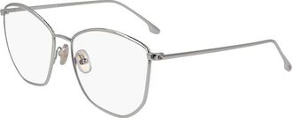 Victoria Beckham Gray Metal Glasses Womens (Frames)
