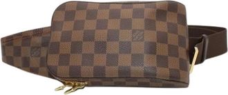 Louis Vuitton Pre-owned Damier Sling Bag - Heren - Vintage Heuptassen - Bruin - ONE Size - Vintage
