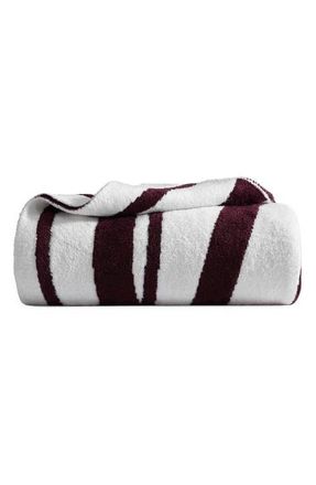 Sunday Citizen Cloud Silque Woodland Blanket in White /Fig at Nordstrom, Size Queen