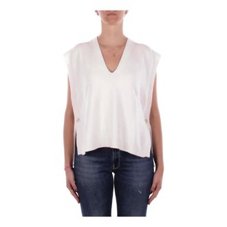 Manila Grace Mujer, Jerseys, Beige, Talla: L