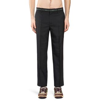 Gucci Wool Straight Leg Pants