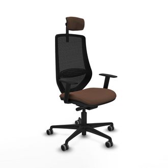 Piqueras y Crespo Piqueras-y-crespo Silla De Oficina Mardos Marr&oacute;n Oscuro Negro