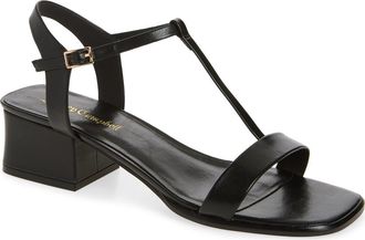 Jeffrey Campbell Austere Ankle Strap Sandal in Black at Nordstrom, Size 9.5