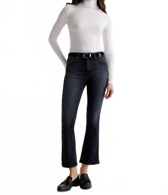 AG - Adriano Goldschmied Farrah Boot Glitch Jeans In Blue