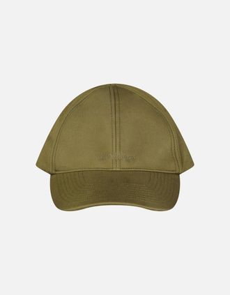 Off-white Mens Off-White Embroidery Logo Cap Khaki - Green