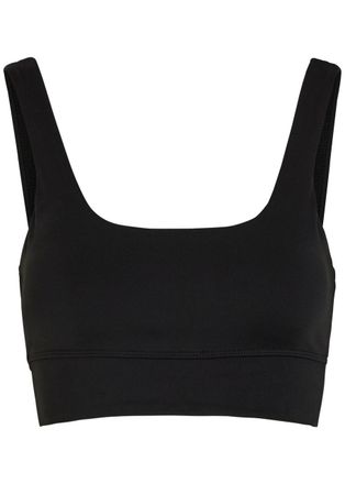 Varley Freesoft Cori Stretch-jersey bra top - Black - S (UK8-10 / S)