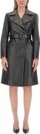 Sportmax Black Solid Notched Lapel Jacket