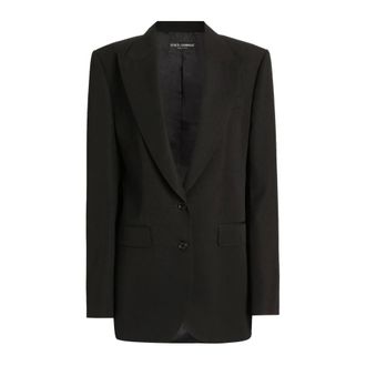 Dolce & Gabbana Mujer, Chaquetas, Negro, Talla: S