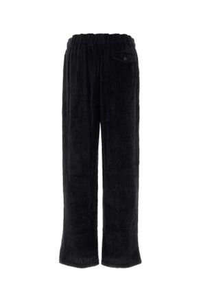 Giorgio Armani Corduroy Wide-Leg Trousers - Anthracite