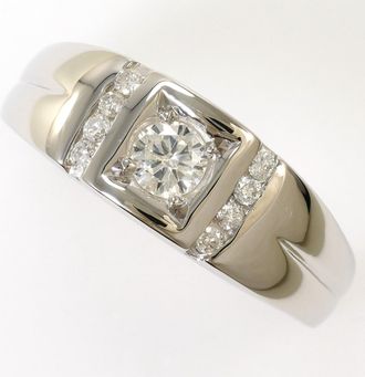 C&A Platinum Platinum 900 Band Ring (Pre-Owned)