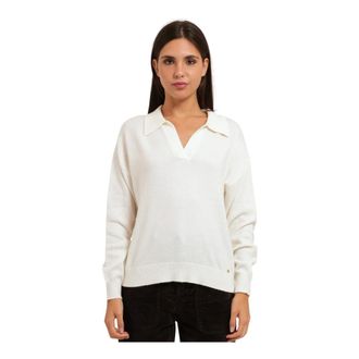 Gaud&igrave; Truien & Vesten, Dames, Wit, XL, Wol, Wool Blend Sweater