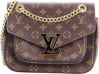 Louis Vuitton Brown Monogram Canvas Passy (Authentic Pre-Loved)